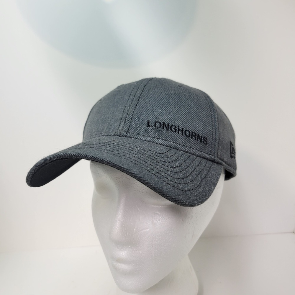 New Era Texas Longhorns 9TWENTY Adjustable‎ Hat Cap Gray Baseball Collegiate